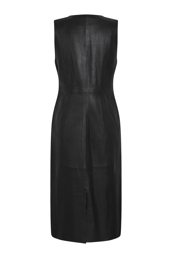 Heartmade Vista laederkjole, Sort